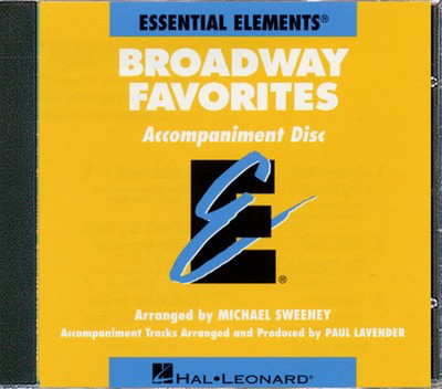 Broadway Favorites - Accompaniment CD - Various - Michael Sweeney Hal Leonard CD