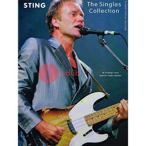 Sting: The Singles Collection - Piano/Vocal/Guitar PVG Wise Publications AM984104