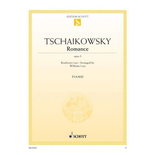 Tchaikovsky - Romance Op5 - Piano Solo Schott ED01691