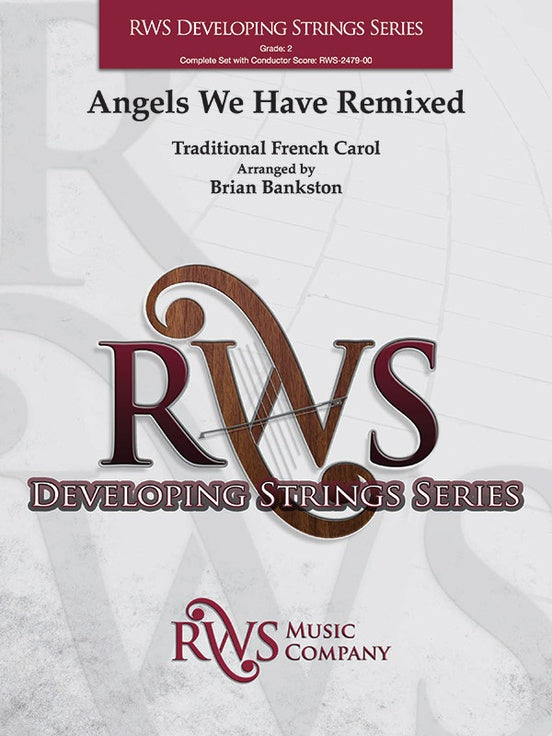 Angels We Have Remixed - String Orchestra Conductor Score & Parts (Digital Download)