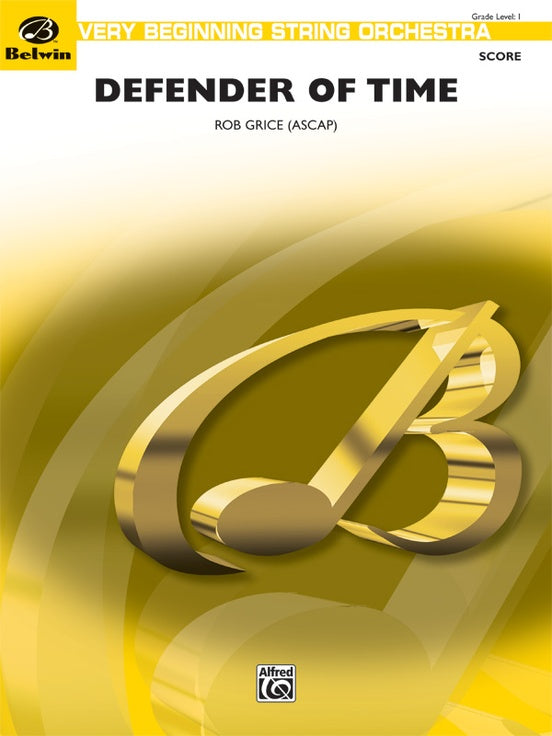 Defender of Time – String Orchestra Conductor Score & Parts (Digital Download)