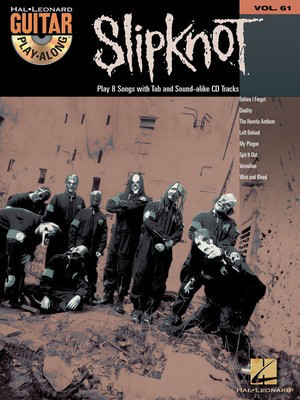 Slipknot - Guitar Play-Along Volume 61 - Guitar Hal Leonard Guitar TAB with Lyrics & Chords /CD