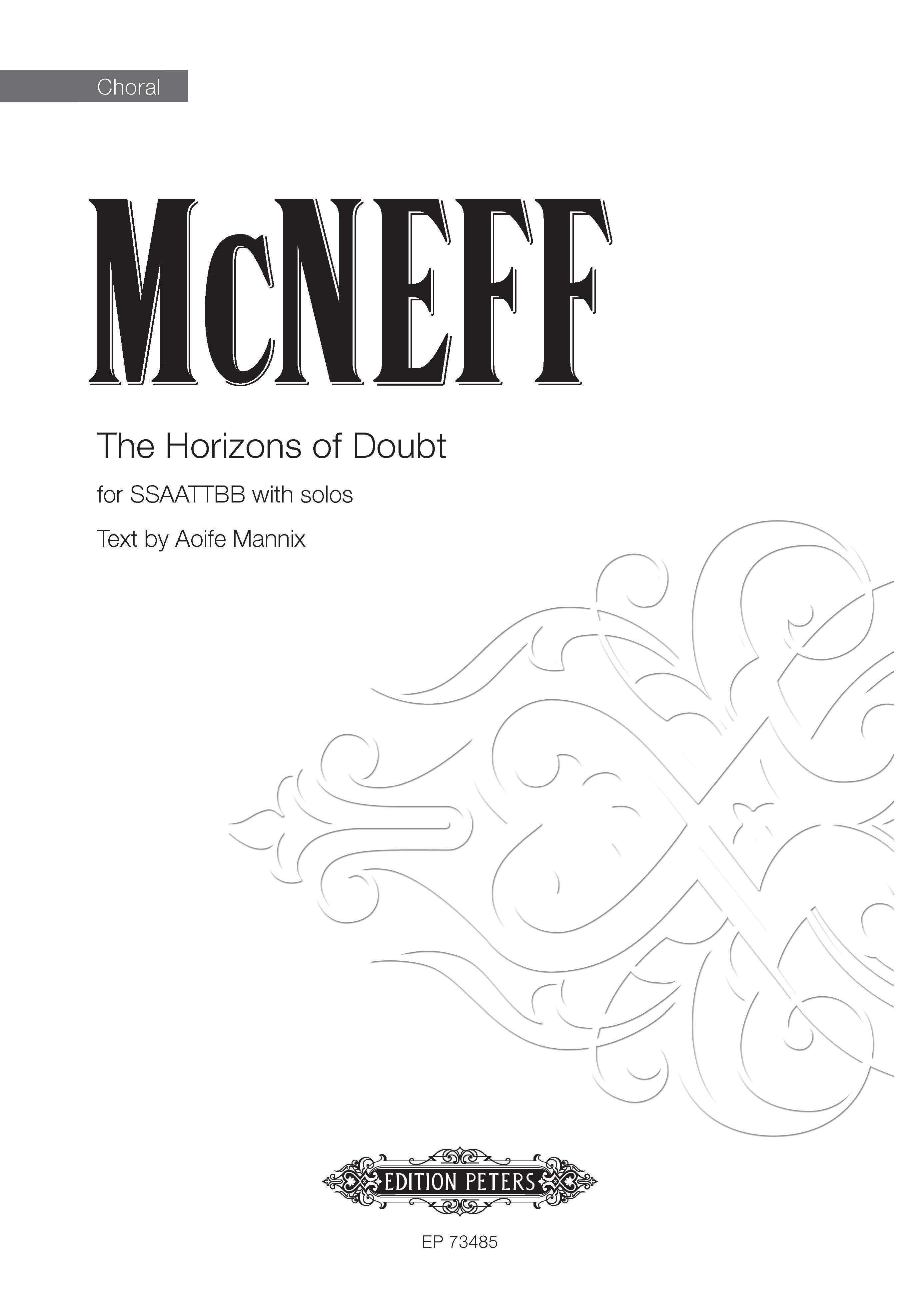The Horizons Of Doubt (EP73485) - SATB Choral Octavo (Digital Download)