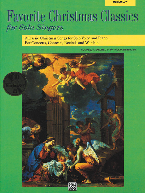 FAVOURITE CHRISTMAS CLASSICS MED LOW BK/CD