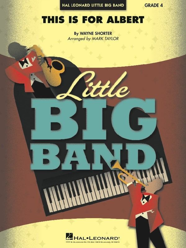Shorter - This Is For Albert - Concert Band Grade 4 Score/Parts arranged by Taylor Hal Leonard 7013888