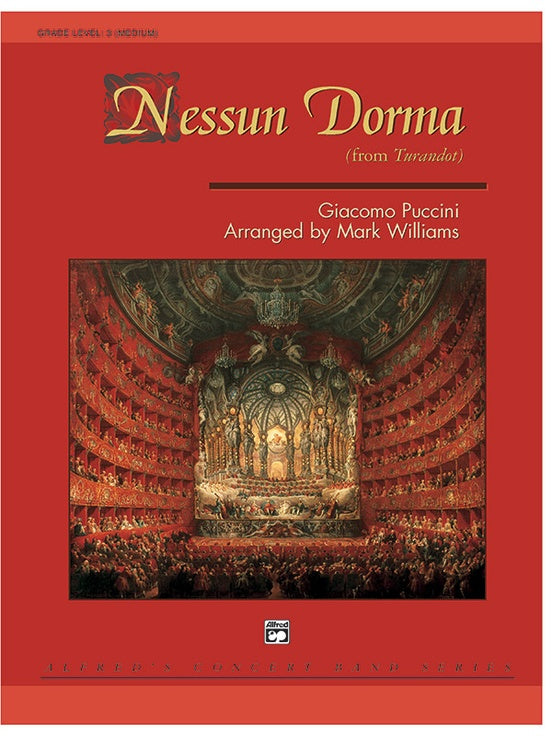Nessun Dorma - Concert Band Conductor Score & Parts (Digital Download)