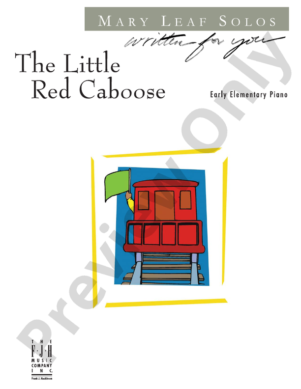 The Little Red Caboose - Piano (Digital Download)