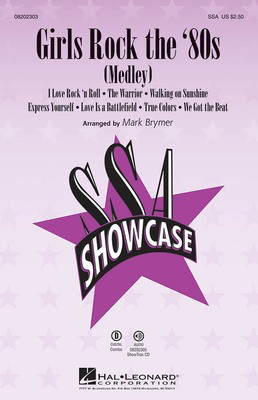 Girls Rock the '80s - (Medley) - Mark Brymer Hal Leonard ShowTrax CD CD