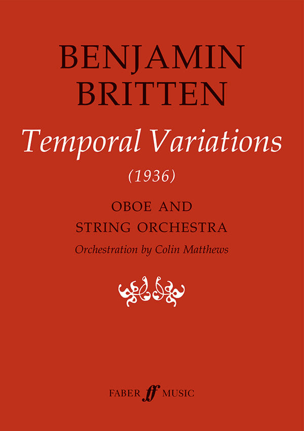 TEMPORAL VARIATIONS ORCH VERSION FULL SC
