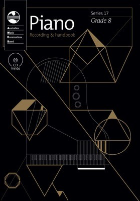 AMEB Piano Series 17 Grade 8 - Piano CD Recording & Handbook AMEB 1201102639