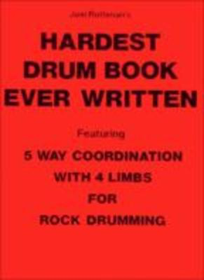 Hardest Drum Book Ever Written - Joel Rothman - Drums Joel Rothman Publications