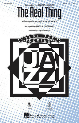 The Real Thing - Stevie Wonder - SSA Paris Rutherford Hal Leonard Choral Score Octavo