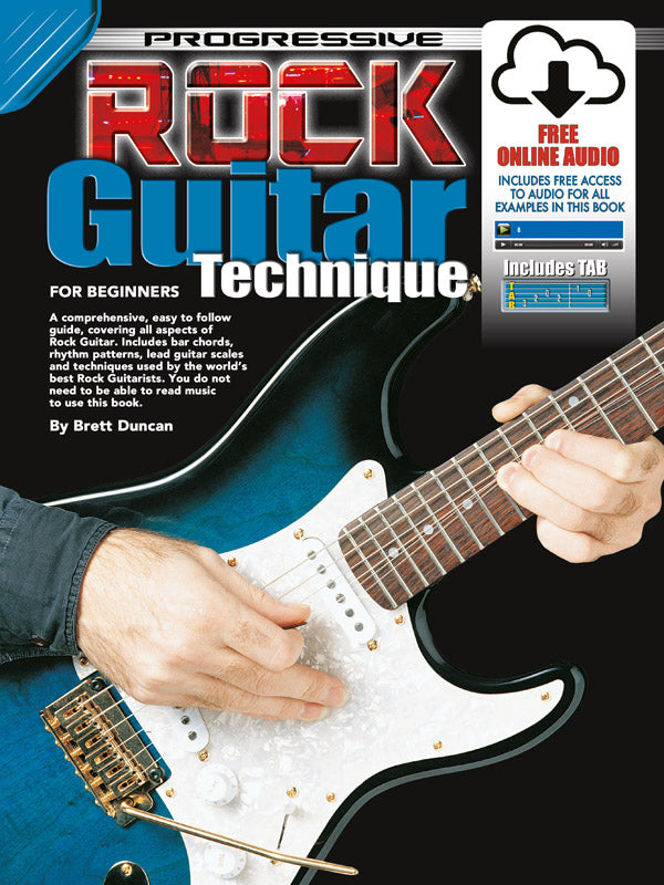 Progressive Rock Guitar Technique Book/OA