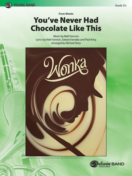 You've Never Had Chocolate Like This – Concert Band Conductor Score & Parts (Digital Download)