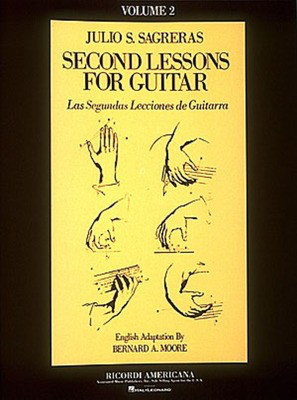 First Lesson for Guitar - Volume 2 - Guitar Technique - Julio Sagreras - Classical Guitar Ricordi