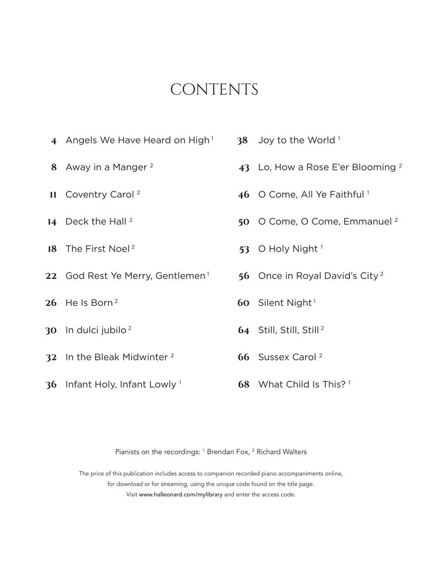 Favorite Christmas Carols for Classical Players - Flute/OLA