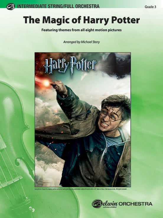 The Magic of Harry Potter – Full Orchestra Conductor Score & Parts (Digital Download)