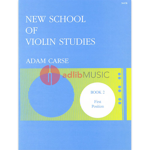 Carse New School of Violin Studies Book 2