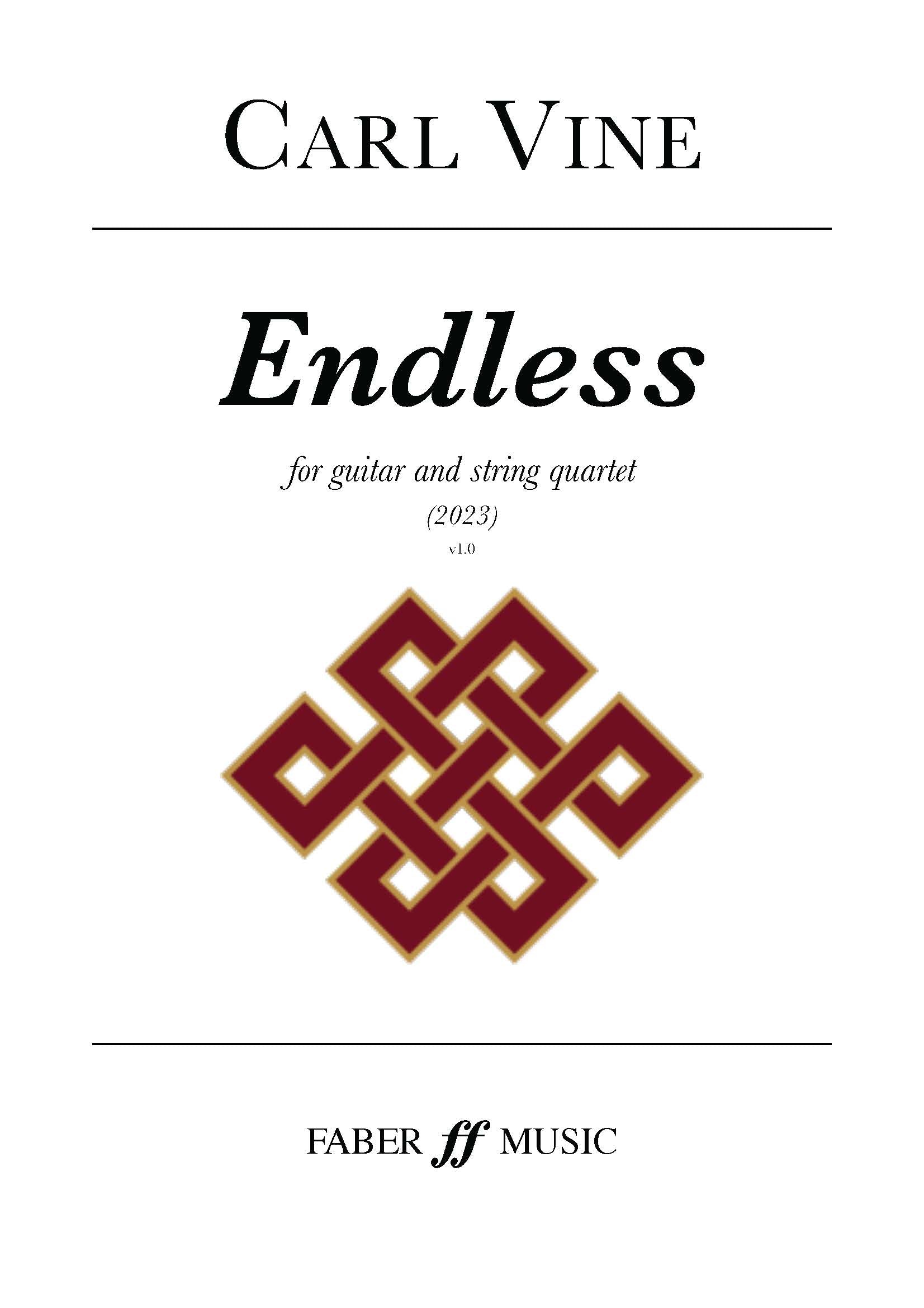 Endless - Guitar, String Quartet Full Score (Digital Download)