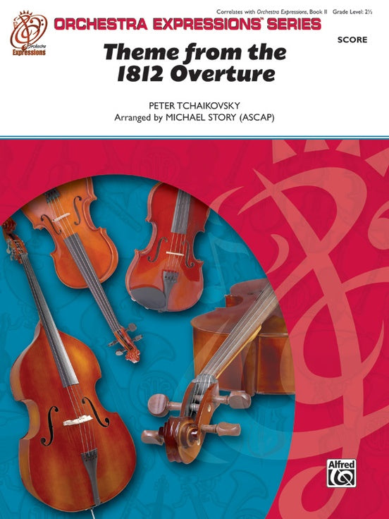 Theme from the "1812 Overture" – String Orchestra Conductor Score & Parts (Digital Download)
