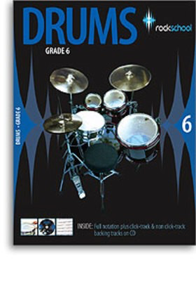 Rockschool Drums Gr 6 Bk/Cd 2006 - 2012 -