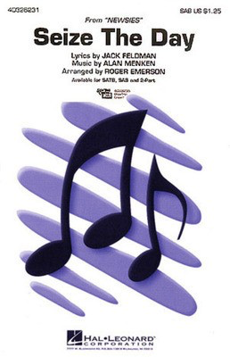 Seize The Day - (from Newsies) - Alan Menken - Roger Emerson Jack Feldman Hal Leonard ShowTrax CD CD
