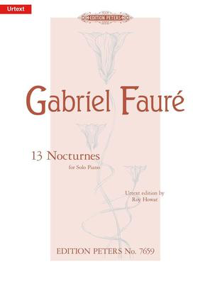 Faure - 13 Nocturnes For Solo Piano - Peters EP7659