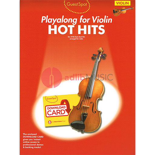 Guest Spot Hot Hits - Violin/Audio Access Online Wise AM1009536
