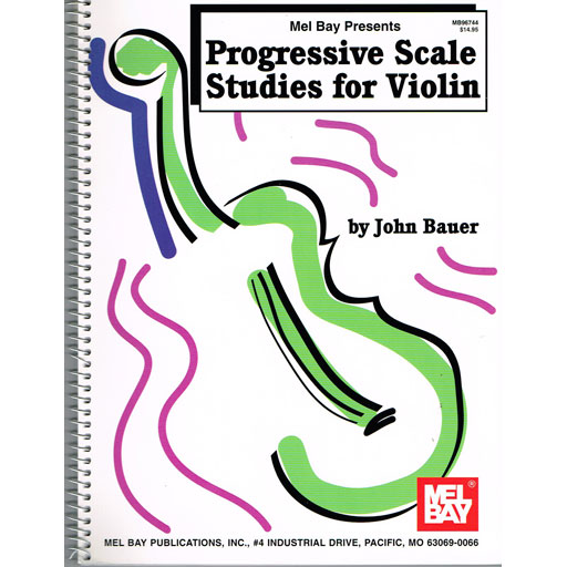 Bauer - Progressive Scale Studies - Violin 96744