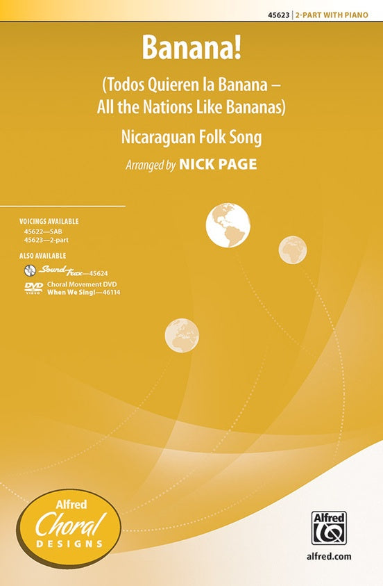 Banana! – 2-Part Choral Octavo (Digital Download)