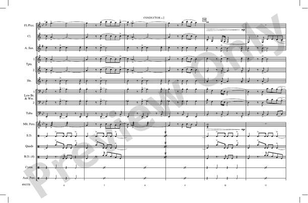 Creep – Marching Band Conductor Score & Parts (Digital Download)