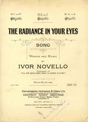 The Radiance In Your Eyes - Vocal/Piano (Digital Download)