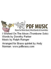 I Wished On The Moon - Brass Quintet (Digital Download)