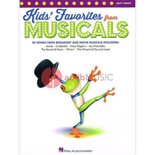 Kids' Favourites from Musicals - Easy Piano Hal Leonard 121397