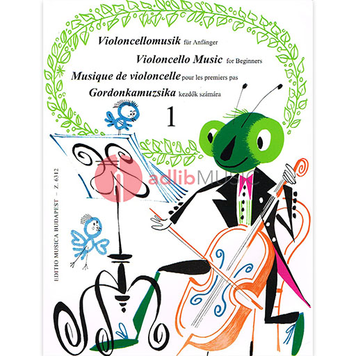 Violoncello Music for Beginners Volume 1 - Cello EMB Z6312