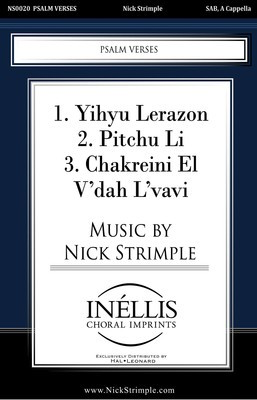 Psalm Verses - Nick Strimple - SAB Pavane Publishing Octavo