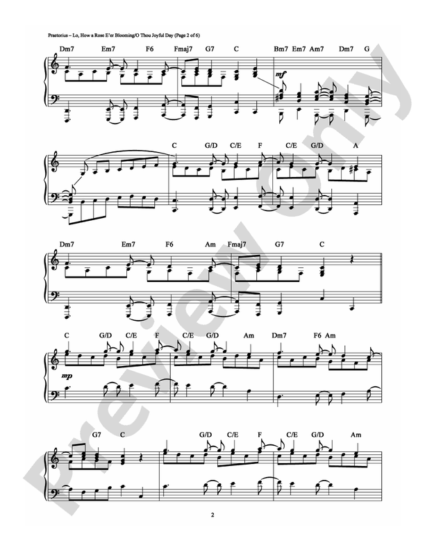 Lo, How a Rose E'er Blooming - DSM-PS-0004318 - Piano (Digital Download)