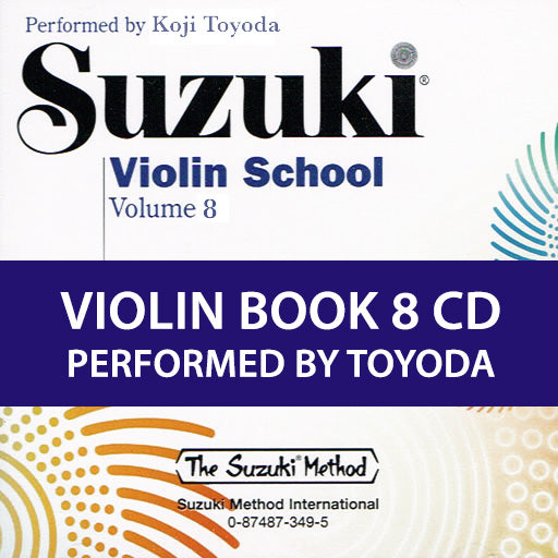 Suzuki Violin School Volume 8 CD
