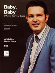 Baby, Baby (I Know You're A Lady) - David Houston - PVG (Digital Download)