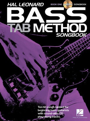 Hal Leonard Bass Tab Method Songbook 1 - Bass Guitar Hal Leonard Bass TAB /CD