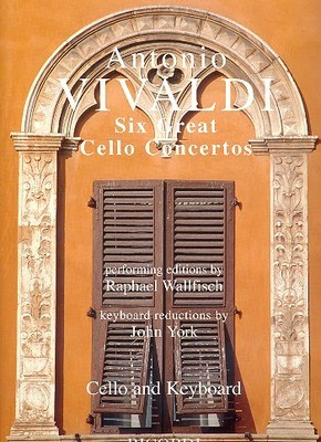 6 Great Cello Concertos - Cello/Piano - Vivaldi Ricordi LD00093100