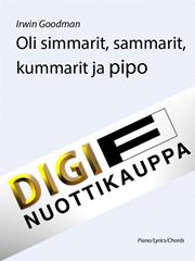 Oli simmarit, sammarit, kummarit ja pipo - Piano Solo (Digital Download)