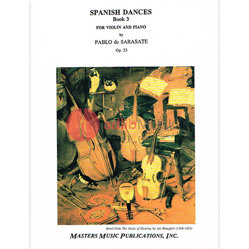 SPANISH DANCES OP 23 BK 3 PLAYERA ZAPATEADO - SARASATE - VIOLIN - MASTERS