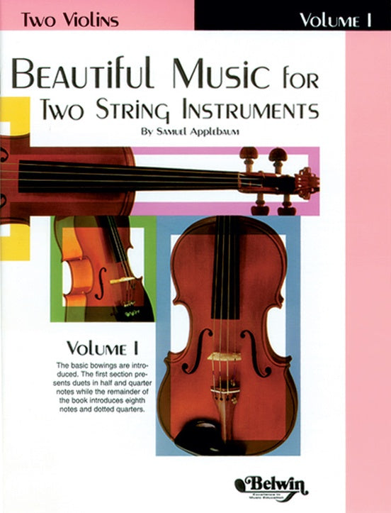 Beautiful Music for Two String Instruments Volume 1 - Two Violins