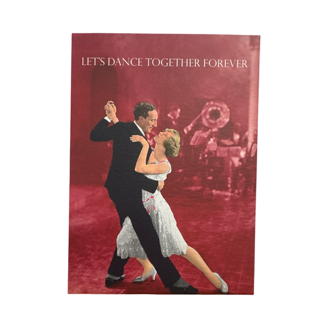 Greeting Card Let's Dance Together Forever
