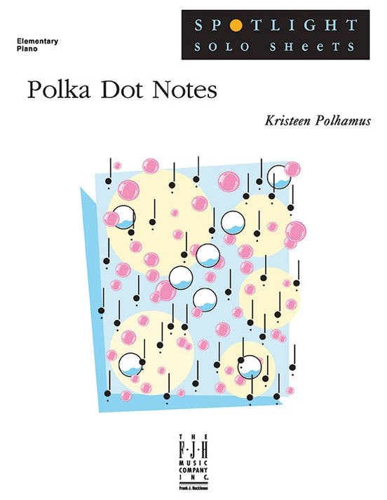 Polka Dot Notes - Piano (Digital Download)
