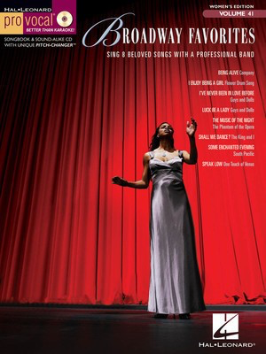 Broadway Favorites - Pro Vocal Women's Edition Volume 41 - Various - Vocal Hal Leonard /CD