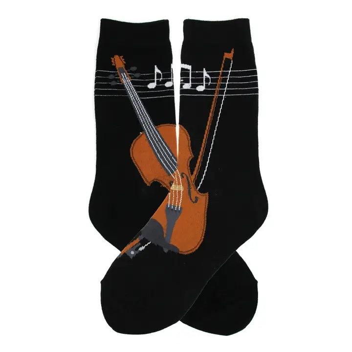 Strings Women's Socks Violin
