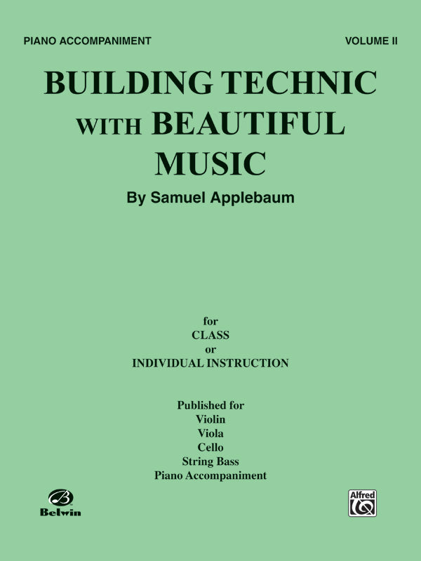 Building Technic with Beautiful Music Book 2 Piano