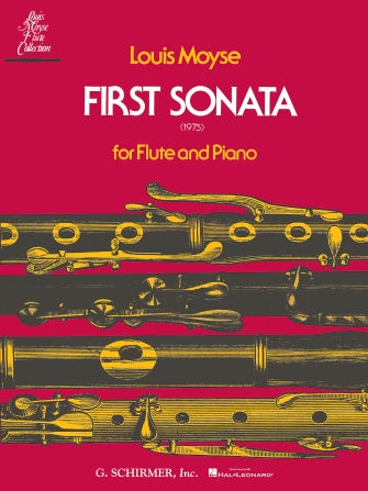 Moyse - 1st Sonata - Flute/Piano Accompaniment Schirmer 50335690